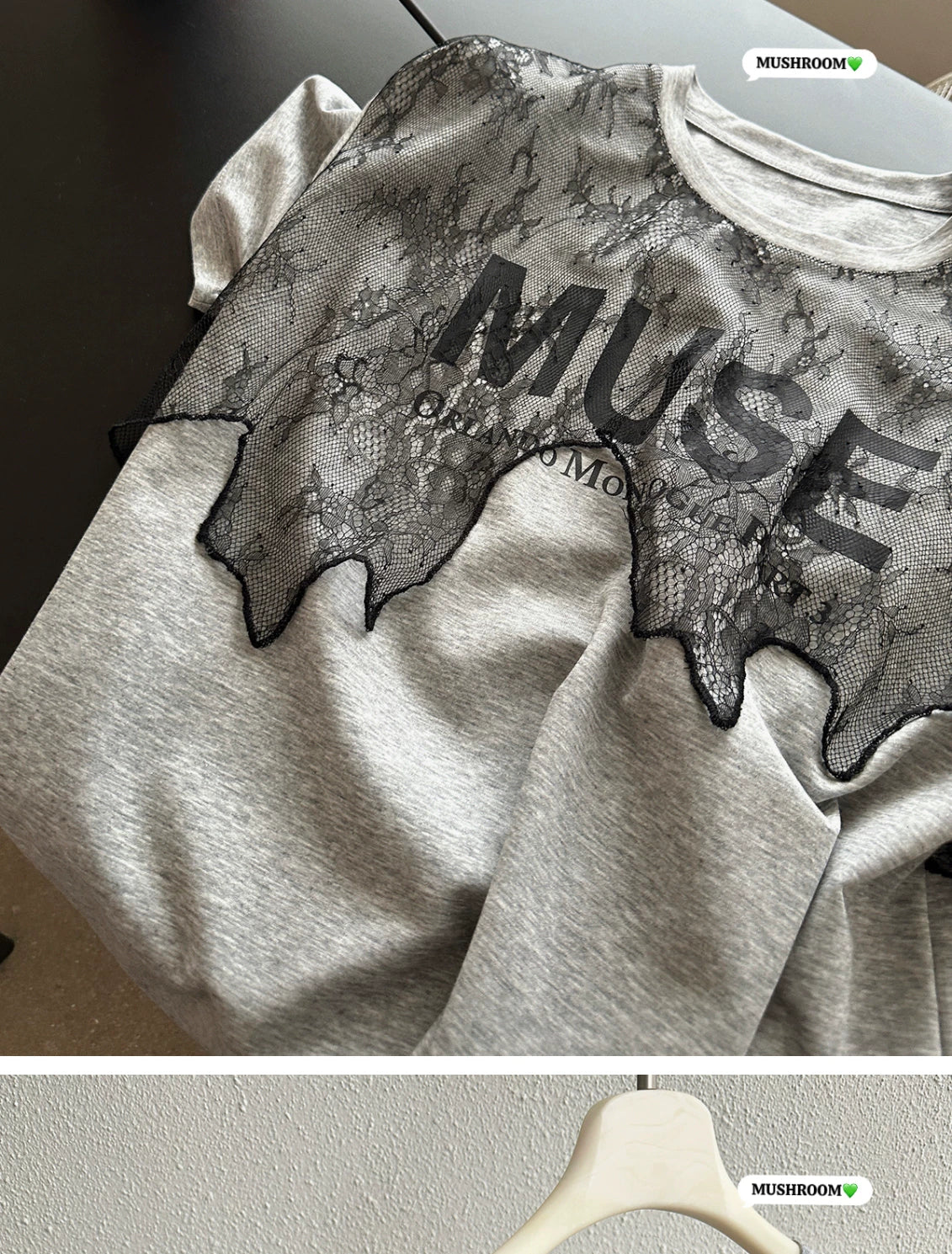 MUSE print lace splicing dress 1color 【NINE7111】