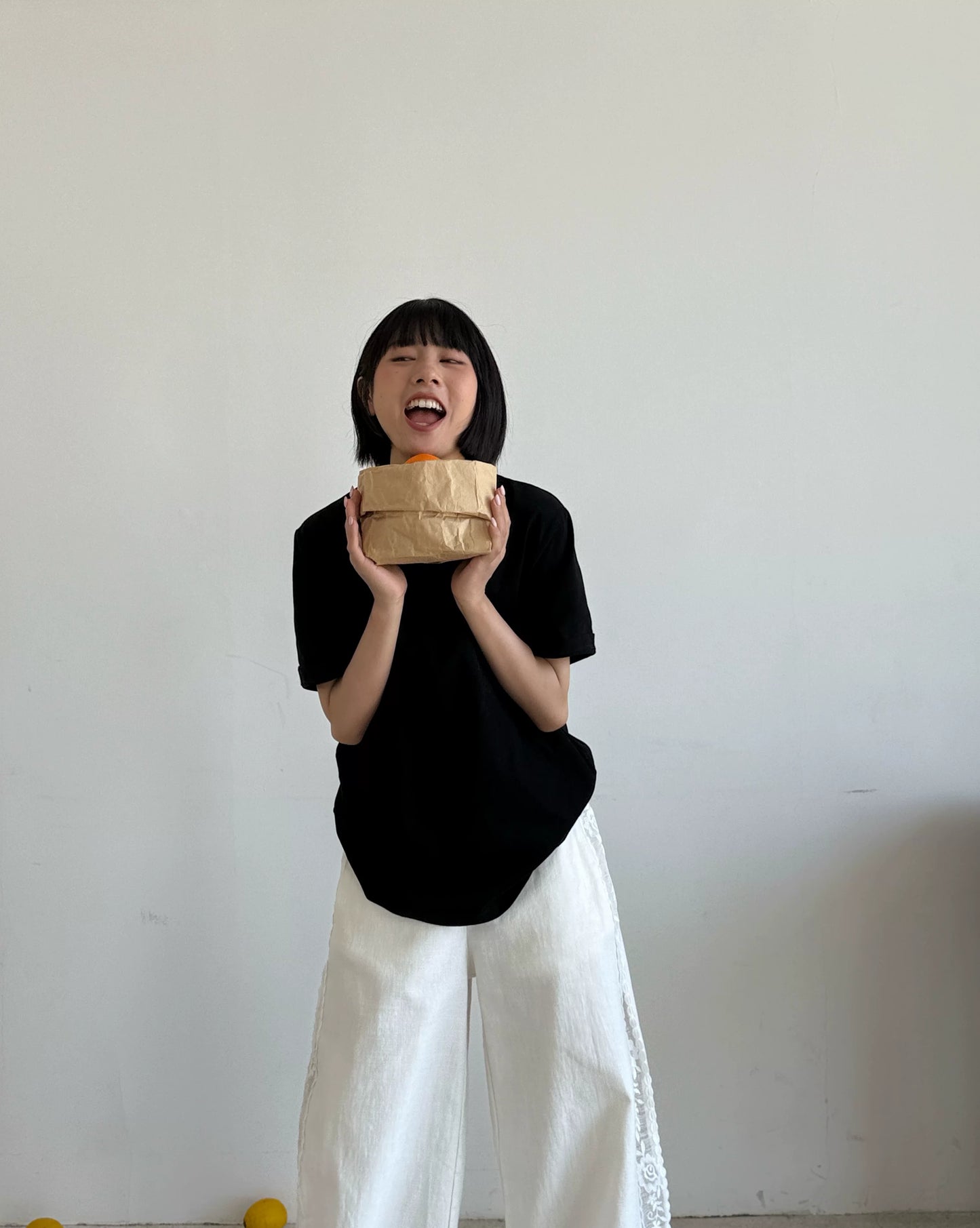 basic relaxed fit cotton tshirt 3color【NINE7007】