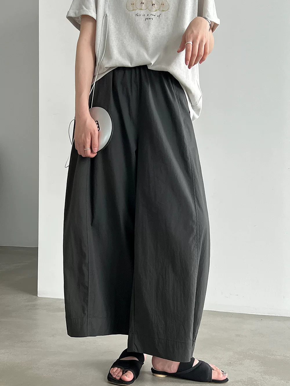 loose balloon wide leg pants 3color 【NINE7084】