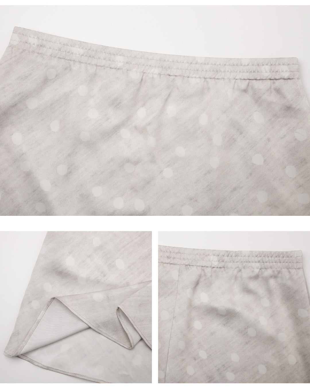 polka dot a-line long skirt【NINE0318】