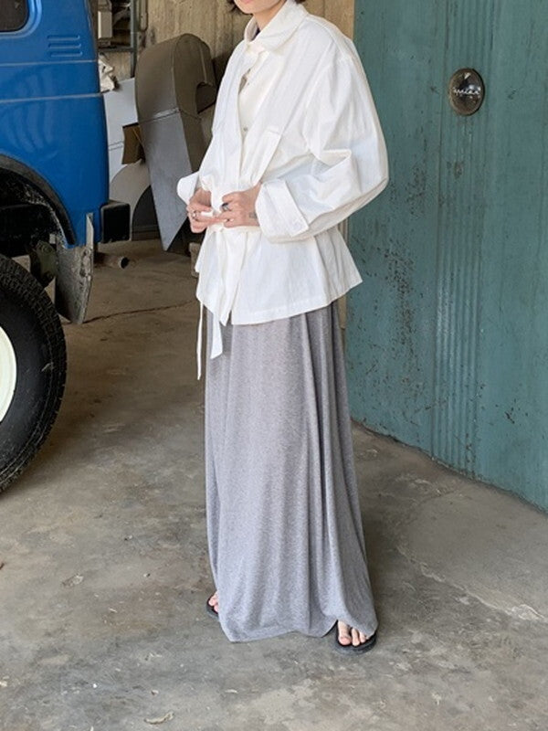 v-neck loose cover one-piece【NINE9100】