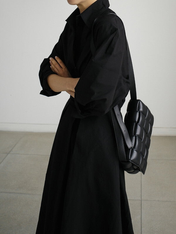 flare classy neat long-one-piece 2color【NINE7501】