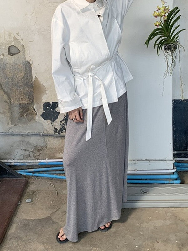 v-neck loose cover one-piece【NINE9100】