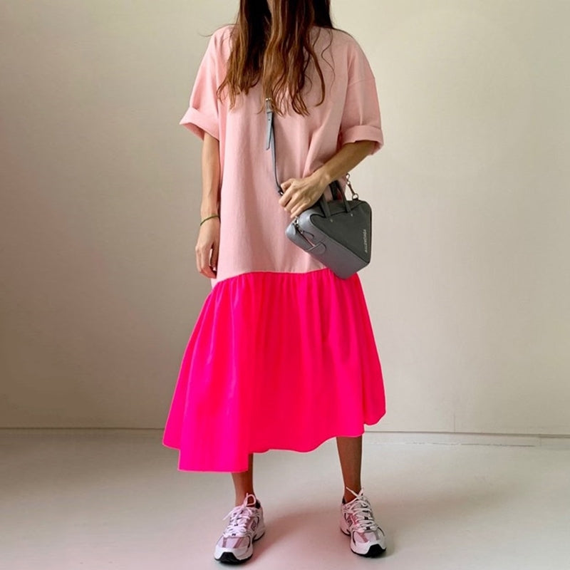 T-SHIRT type long dress【NINE0733】