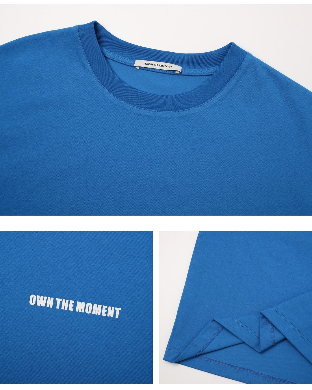mini print oversized t-shirt 2color【NINE0349】