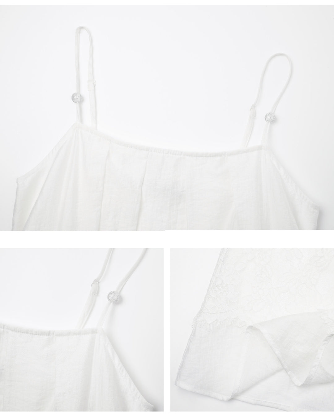 camisole dress & wide-leg pants setup【NINE0353】