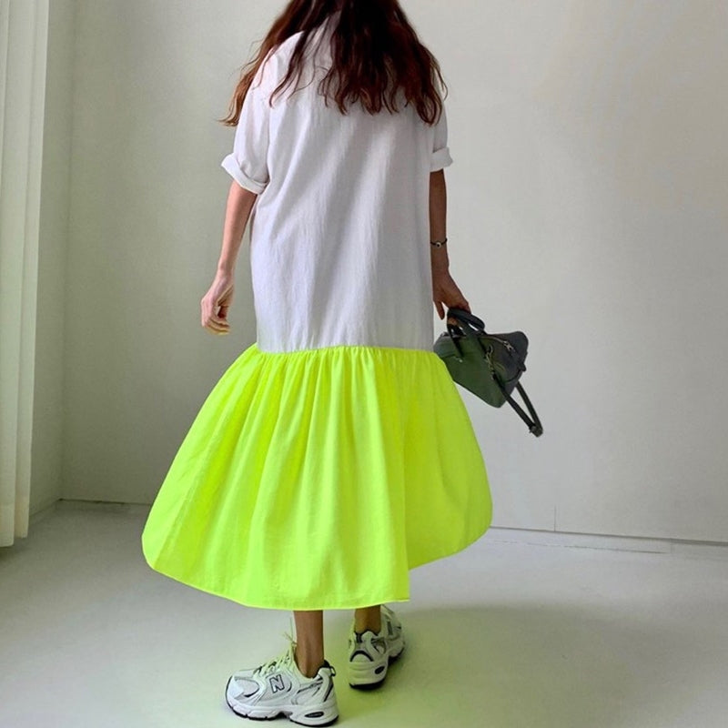 T-SHIRT type long dress【NINE0733】