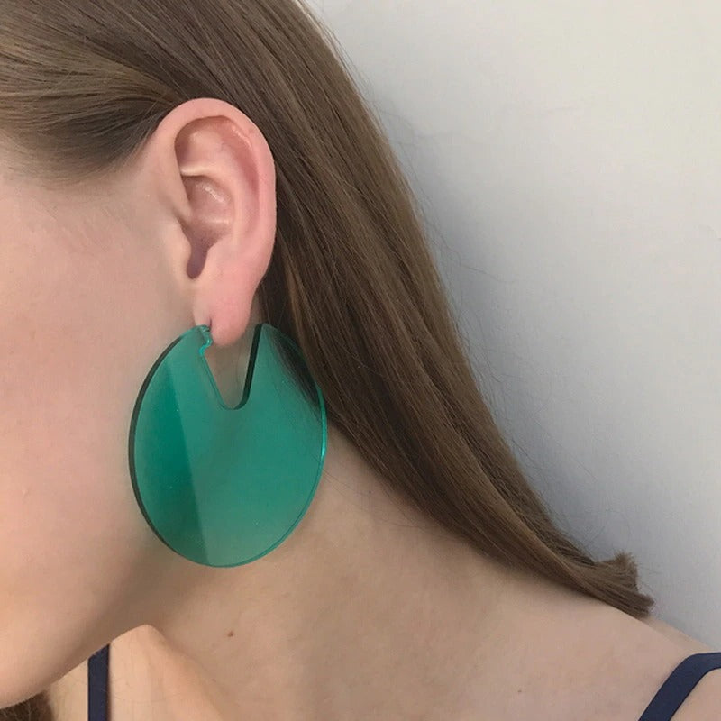 CANDY colorful hoop pierce【NINE-A3292】