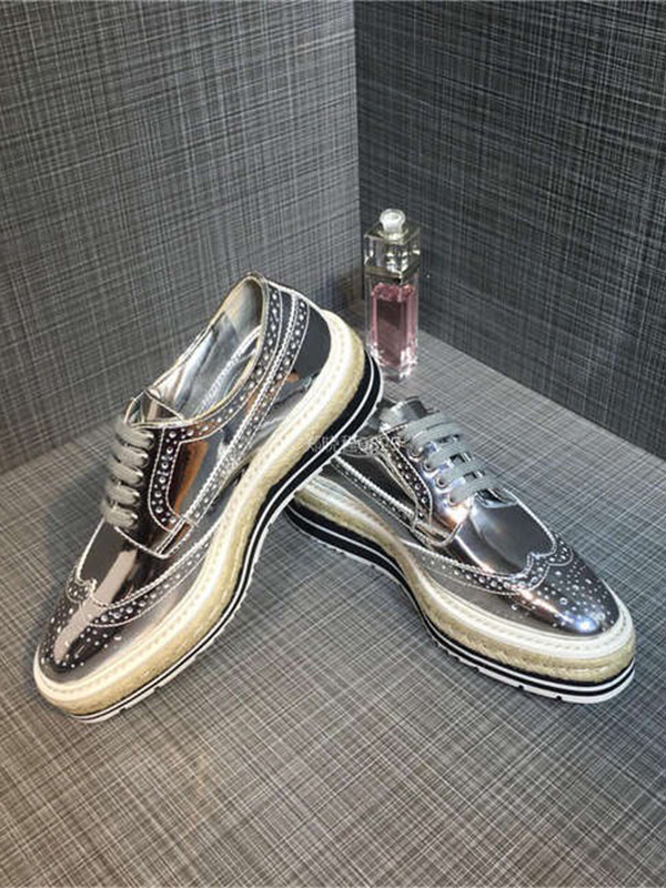 platform hemp metallic sneakers 3color【NINE8651】
